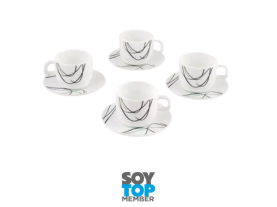 11. SET TAZAS CAFE
