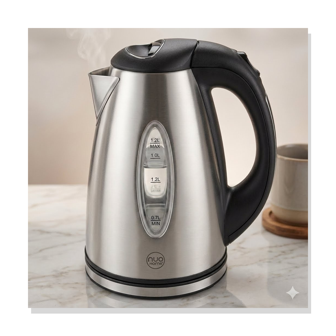 TETERA NUO HOME PLATEADO 1.7 LT