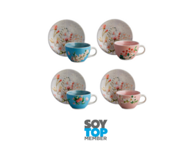 07. SET DE TÉ CORON 8 PZS