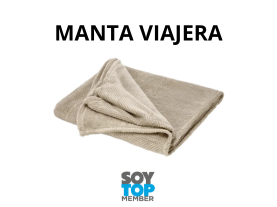 MANTA VIAJERA