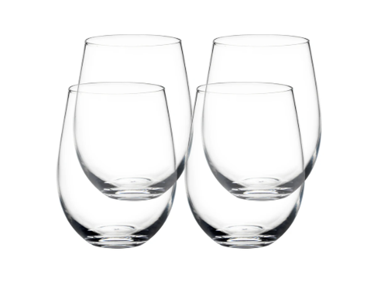 SET 4 VASOS VIDRIO 450ML