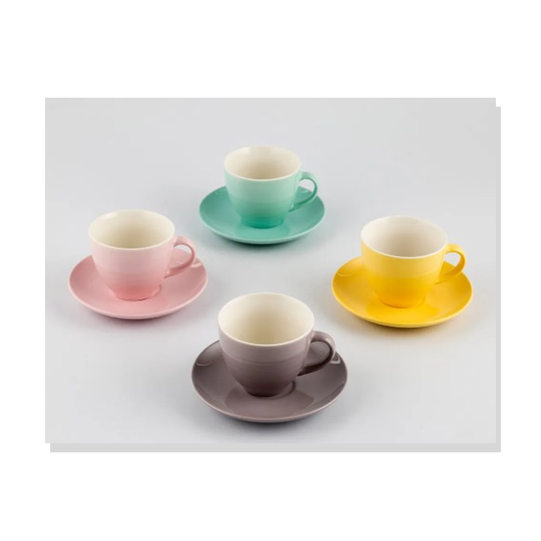 SET DE CAFE EXPRESSIONS MULTICOLOR