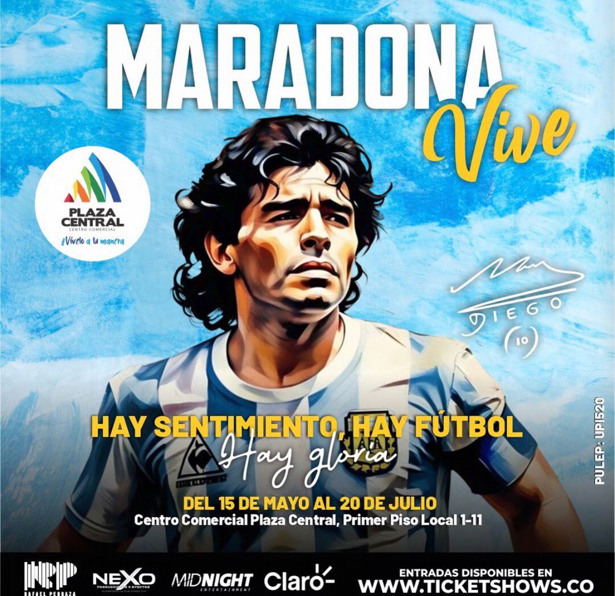 DESCUENTO BOLETERIA MARADONA VIVE - PUNTOS