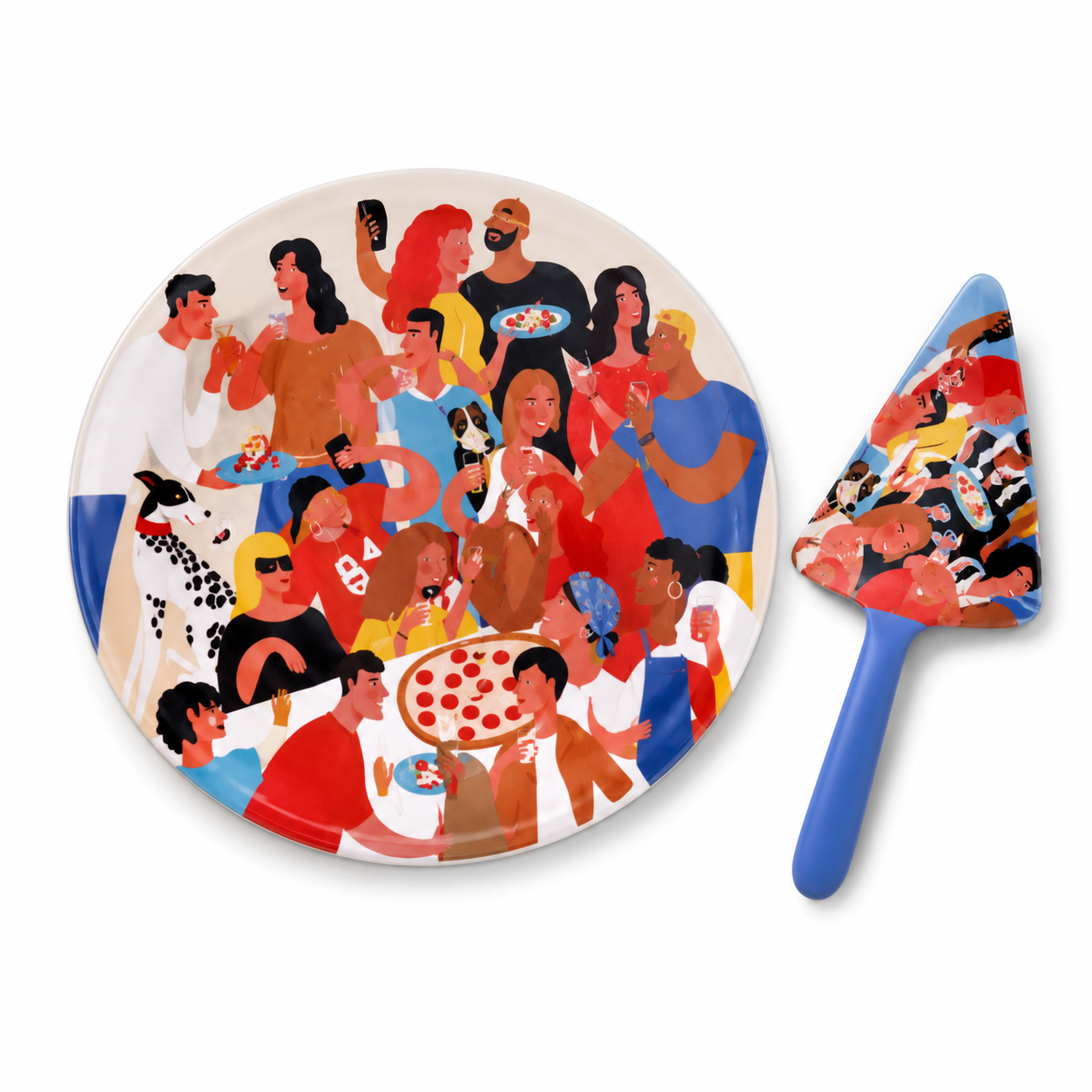 SET PIZZA MELAMINA